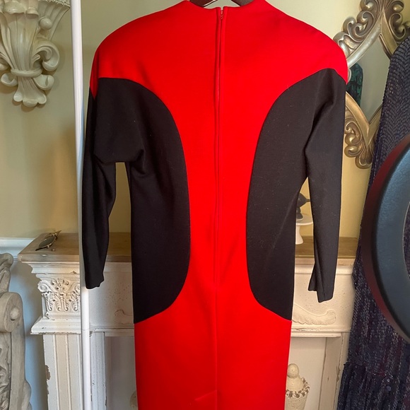 Vintage 80’s “By Berkeley” Two-Tone Dress - Picture 4 of 4